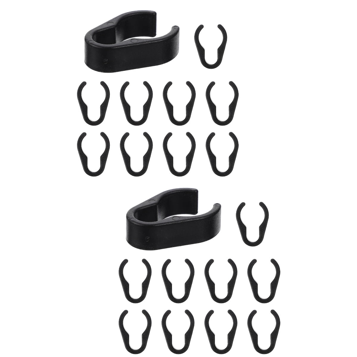 20 pcs Microphone Cable Holders Mic Cable Clips Durable and Flexible Mic Cable Clamps