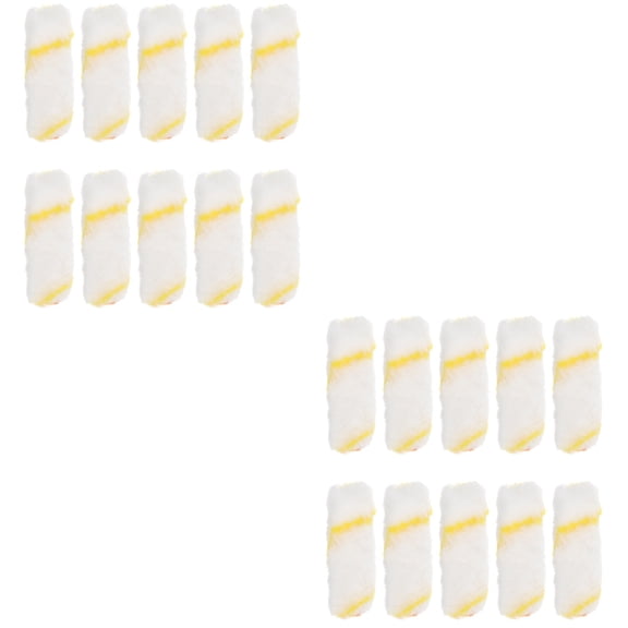 CIMAXIC Cimaxic Multi Paint Roller Covers for Walls and Cabinets Use 20Pcs