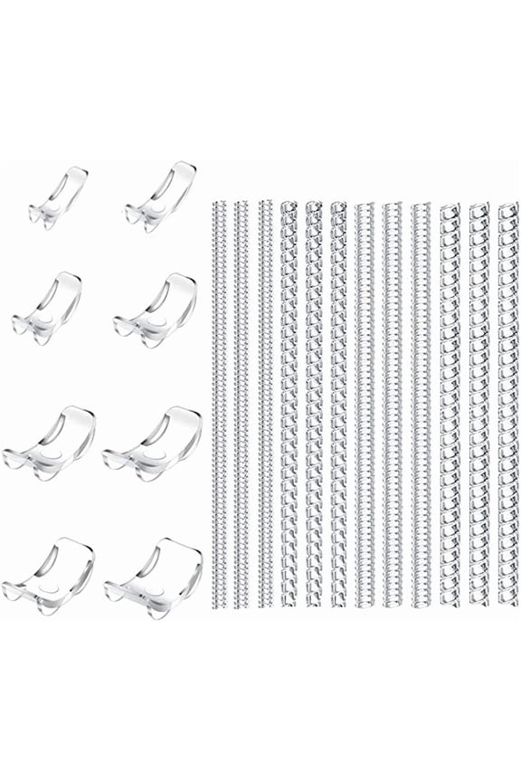 20 pcs Ring Size Adjuster, 10 Sizes TPU Ring Resizer Invisible Tightener for Loose Rings Size Reducer Spacer
