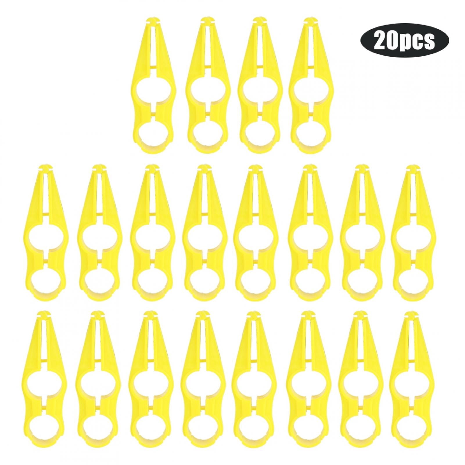 20-piece Durable Round Pipe Clip Set for Farm Waterline Installation ...