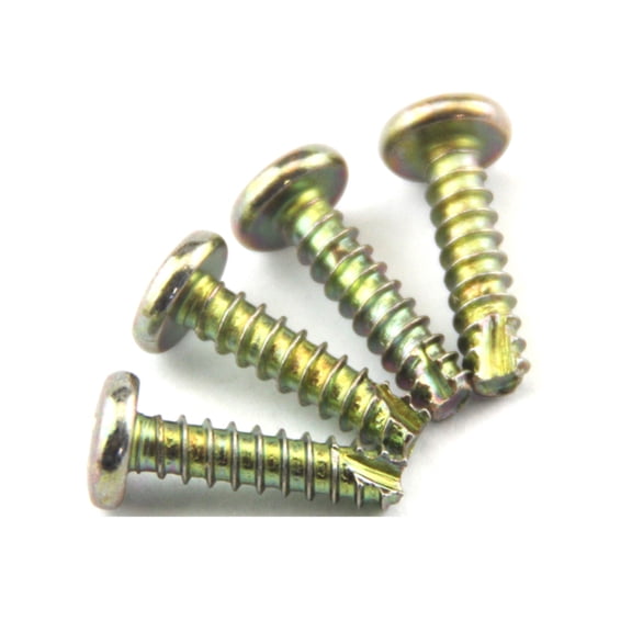 (20 pieces) Carbon Steel Color Zinc Self -Attack Semi -Circular Bolts M4X8mm.