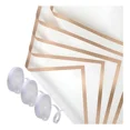 thumbnail image 1 of 20 pieces of Korean style bouquet packaging film with golden edges combined with 3 rolls of 1cm wide decorative satin ribbons, bouquet packaging paper set, Christmas gift packaging, 1 of 6
