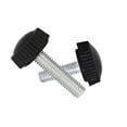 thumbnail image 1 of (20 pieces) The Thumb Screw of the Black Head+Carbon Steel Screw M4x18mm., 1 of 4
