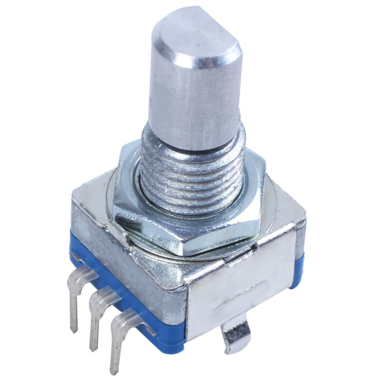 20-point shaft Detents encoder and 360 degree rotary with push button ...