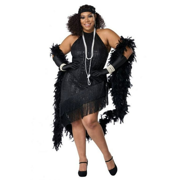 20 style flapper top dresses plus size