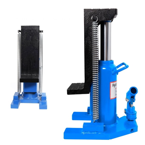 20 ton Hydraulic Lifting Jacks, 360 Rotating Detachable Handle Compact Spring Return Thicken Base for Heavy Equipment Lifting & Machinery Installation