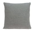 thumbnail image 1 of 20" x 0.5" x 20" Transitional Gray Pillow Cover, 1 of 4