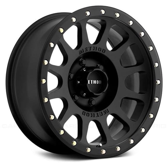 20 x 10 NV 18 mm Offset, 8 x 6.5 Bolt Pattern 130.81 mm Centerbore Wheel, Matte Black