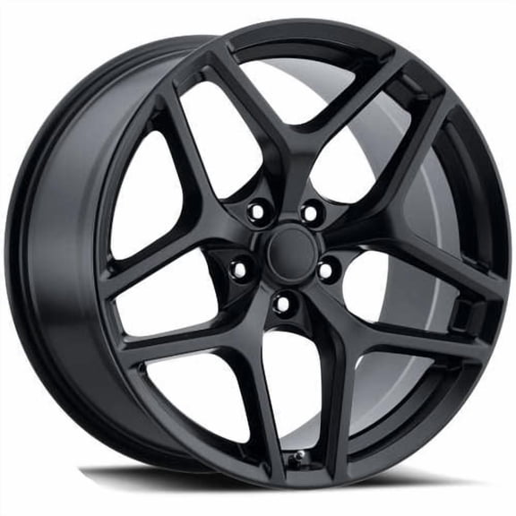 20 x 10 for Fr 27F Z28 Camaro Replica Flow Form Wheels FR 27F Z28 Satin Black (20 x 10, +23 Offset, 5x120 Bolt Pattern, 66.9mm Hub)