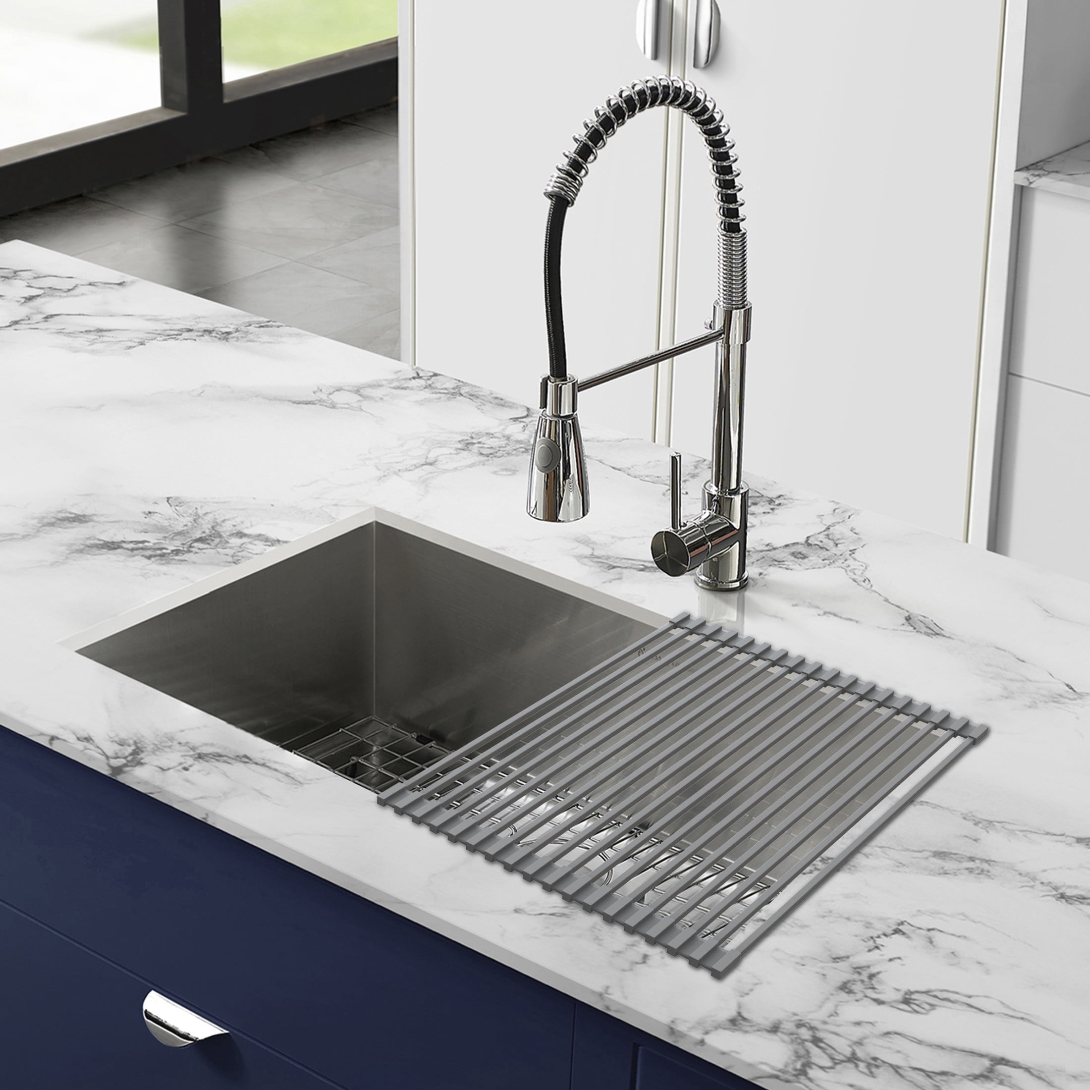 20 x 12 " Kitchen Sink Grid, Gray