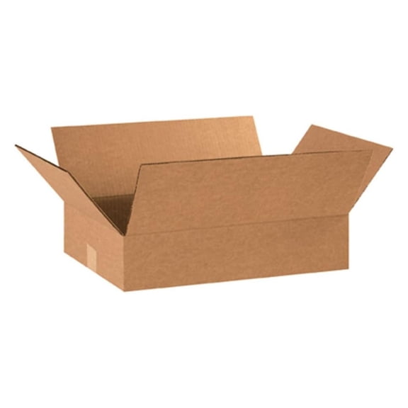 20 x 12 x 4 Corrugated Cardboard Boxes, Flat 20"L x 12"W x 4"H, Pack of 25 | Shipping, Packaging, Moving, Storage Box for Home or Business, Strong Wholesale Bulk Boxes 25 Pack