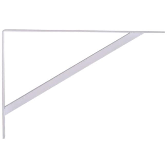 20 x 13 in. Shelf Bracket, White