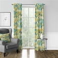 thumbnail image 1 of 20 x 132 in. Lantana Blue Pinch Pleat Drapery Panel Pair, 1 of 1