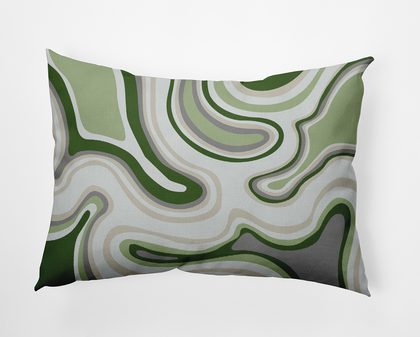 20" x 14" Simply Daisy Agate Polyester Accent Pillow, Leaf Qty 1
