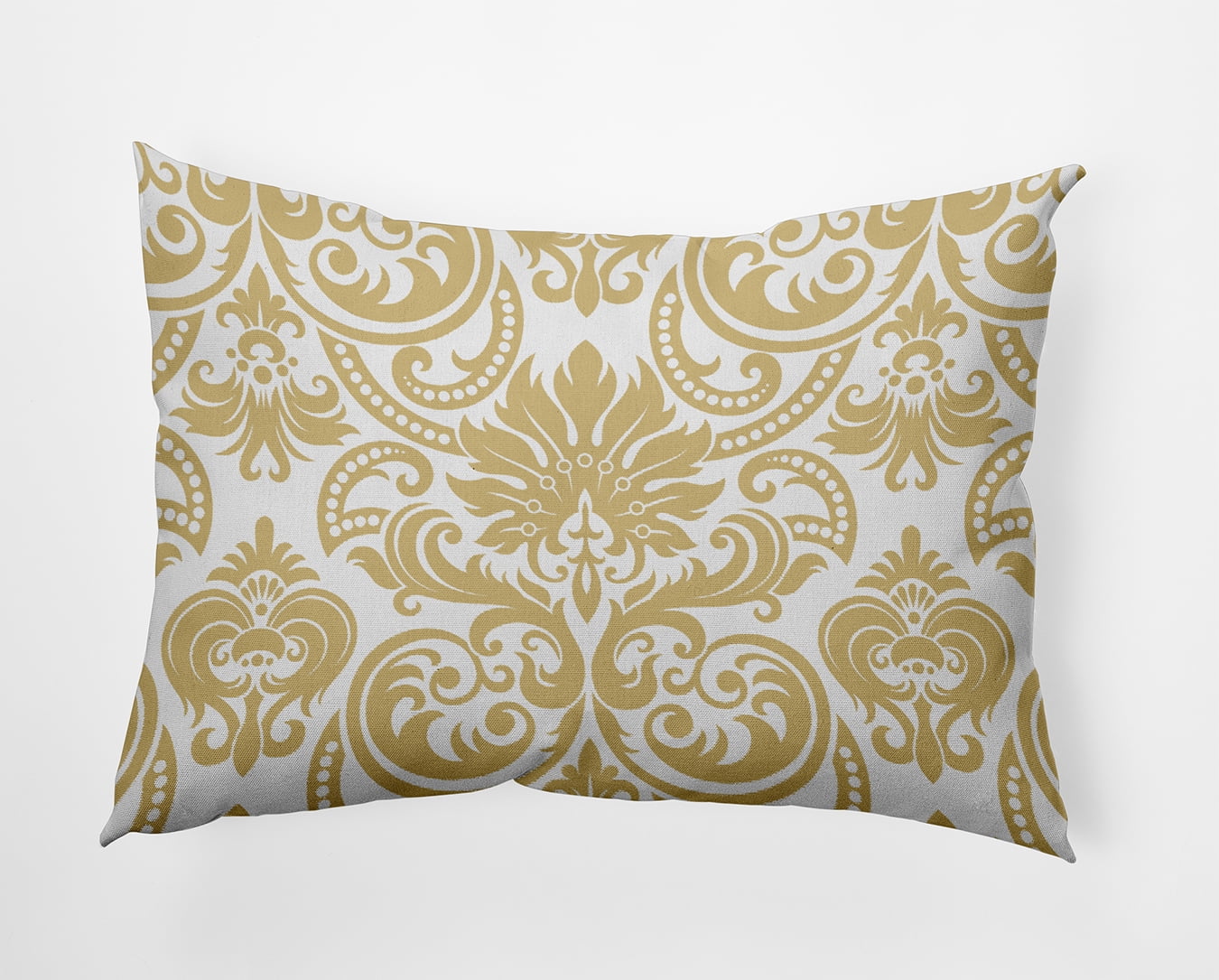 20" x 14" Simply Daisy Alexys Polyester Accent Pillow, Gold Qty 1
