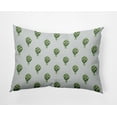 thumbnail image 1 of 20" x 14" Simply Daisy Artichokes Pattern Polyester Indoor/Outdoor Pillow, Pale Green Qty 1, 1 of 3