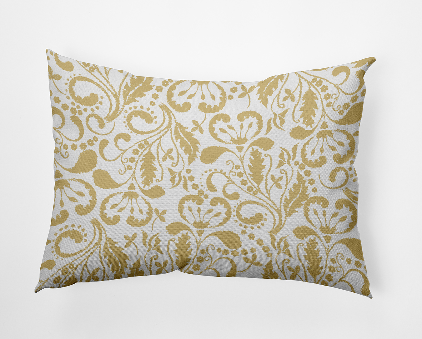 20" x 14" Simply Daisy Aurora Polyester Accent Pillow, Yellow Qty 1