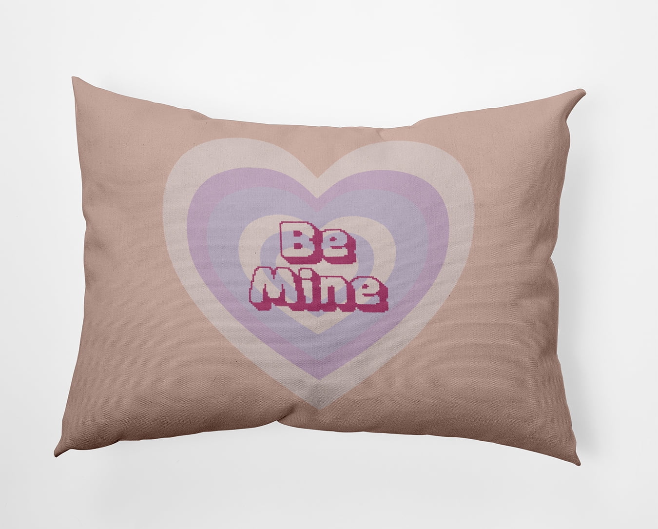 20" x 14" Simply Daisy Be Mine Polyester Indoor/Outdoor Pillow, Sunwashed Brick Qty 1
