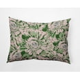 thumbnail image 1 of 20" x 14" Simply Daisy Big Flowers Polyester Indoor/Outdoor Pillow, Leaf Qty 1, 1 of 3