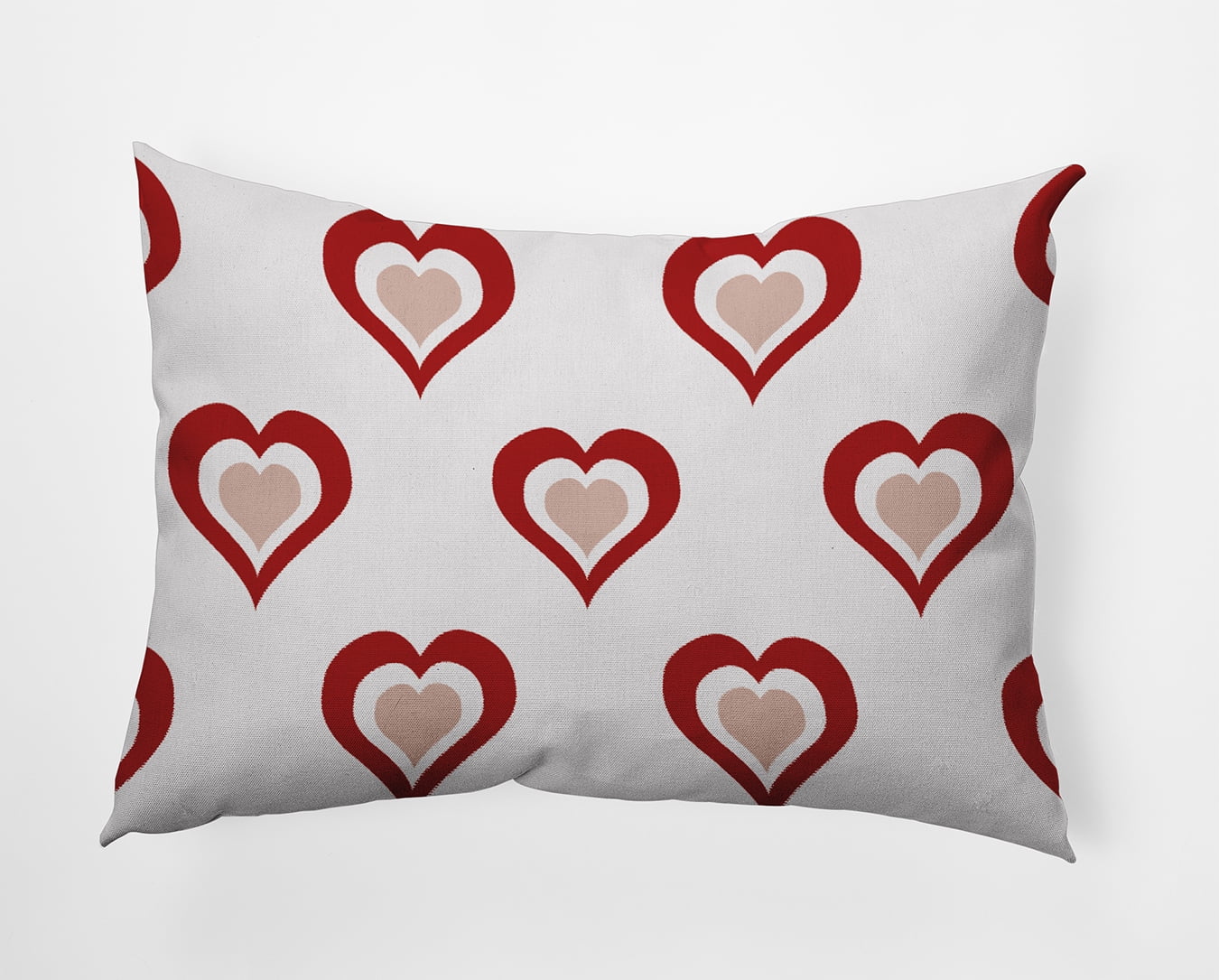 20" x 14" Simply Daisy Burnin' Love Polyester Accent Pillow, Firecracker Qty 1