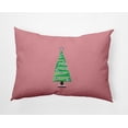 thumbnail image 1 of 20" x 14" Simply Daisy Cartoon Christmas Tree Polyester Indoor/Outdoor Pillow, Pink Icing Qty 1, 1 of 3