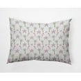 thumbnail image 1 of 20" x 14" Simply Daisy Christmas Beach Pattern Polyester Accent Pillow, Light Pink Qty 1, 1 of 3