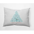 thumbnail image 1 of 20" x 14" Simply Daisy Decorated Filigree Tree Polyester Accent Pillow, Turquoise Qty 1, 1 of 3