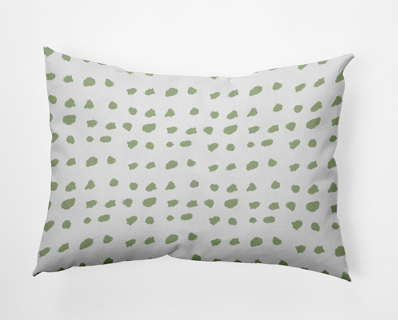 20" x 14" Simply Daisy Dots Of Spots Polyester Accent Pillow, Fresh Green Qty 1