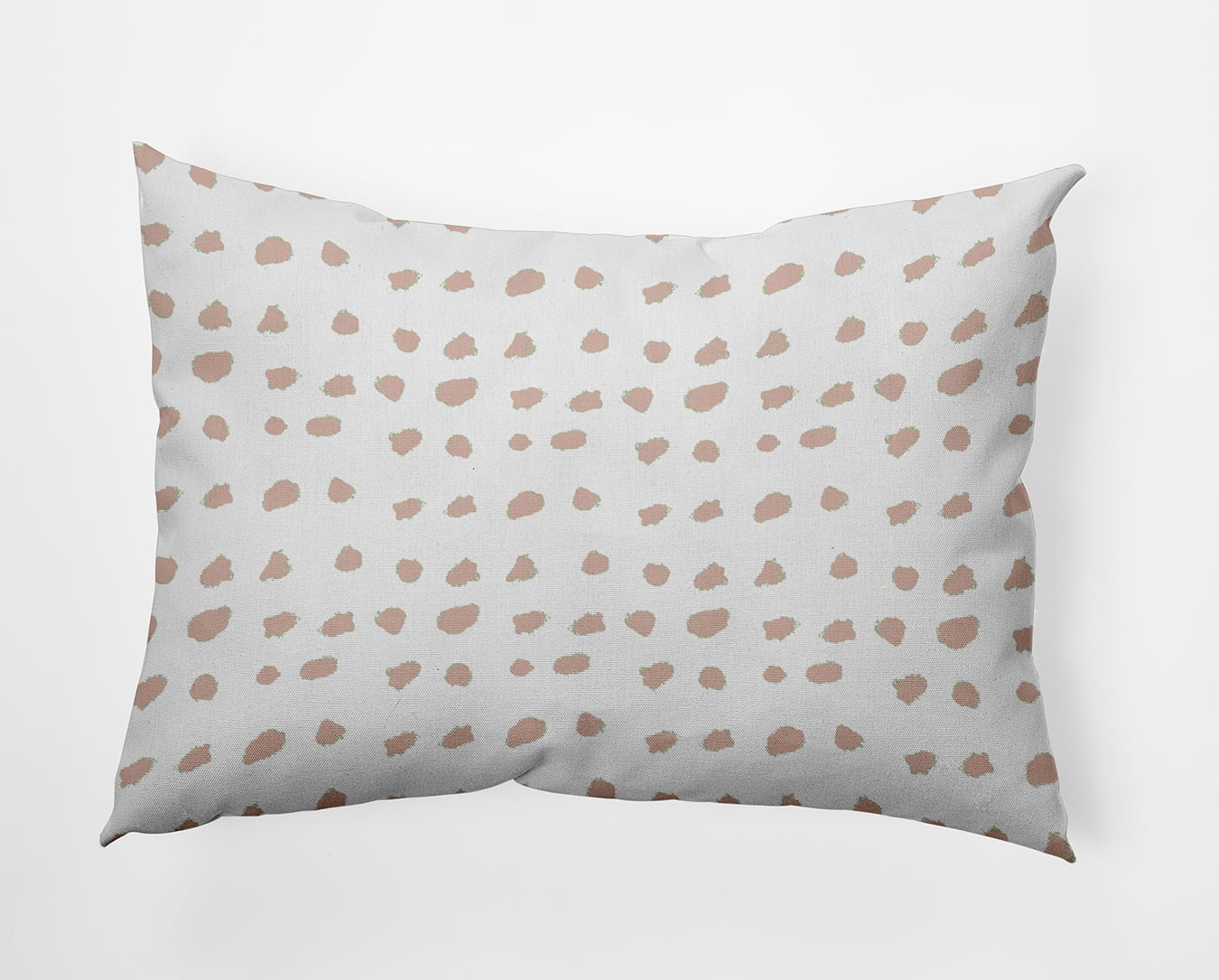 20" x 14" Simply Daisy Dots of Spots Polyester Accent Pillow, Sunwashed Brick Qty 1