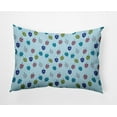 thumbnail image 1 of 20" x 14" Simply Daisy Dreidel Pattern Polyester Indoor/Outdoor Pillow, Omar Qty 1, 1 of 3