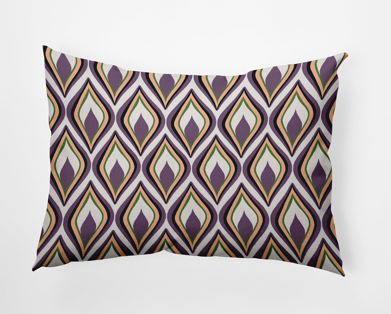 20" x 14" Simply Daisy Feathers Polyester Accent Pillow, Larkspur Qty 1