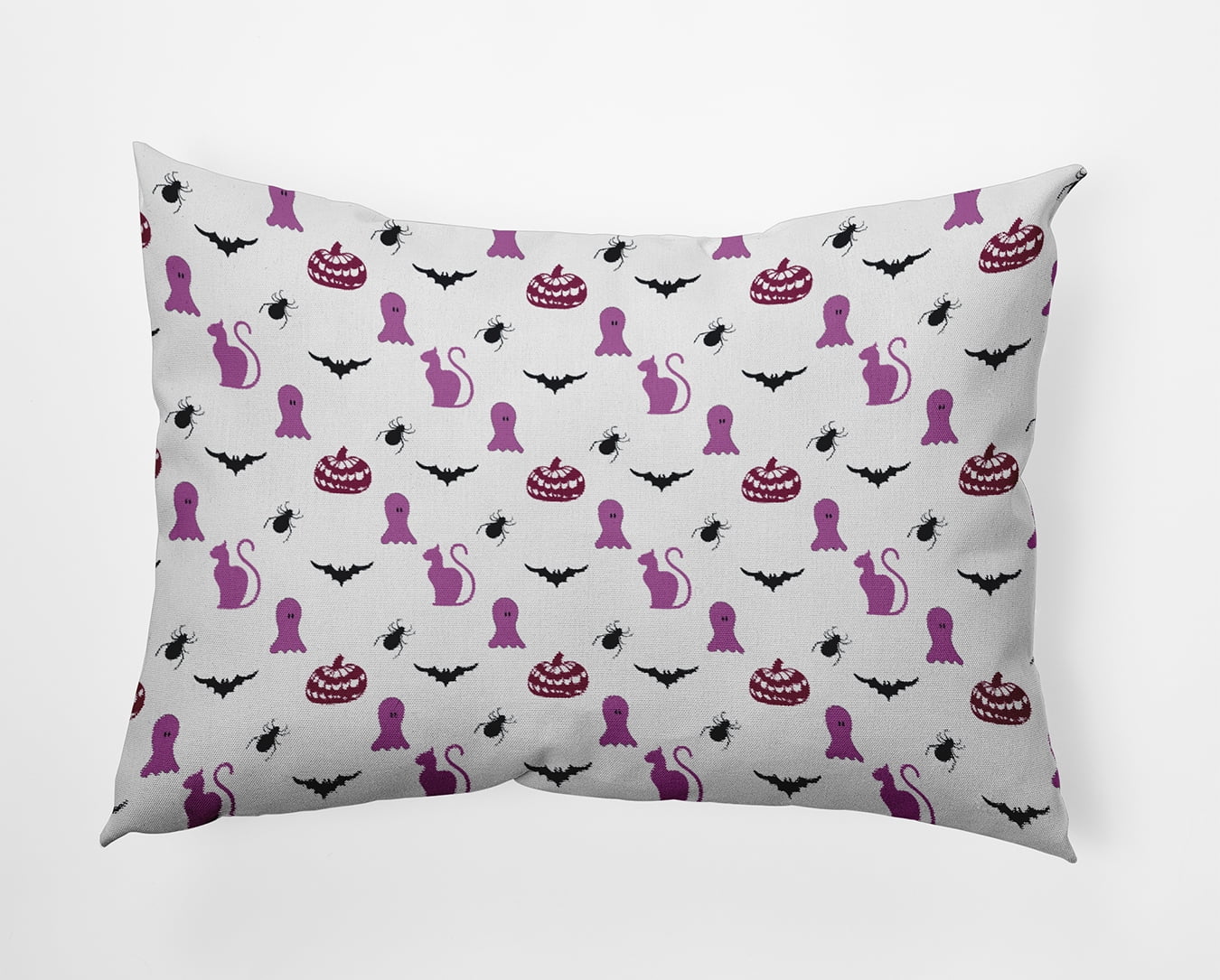 20" x 14" Simply Daisy Halloween Critters Polyester Accent Pillow, Orchid Qty 1