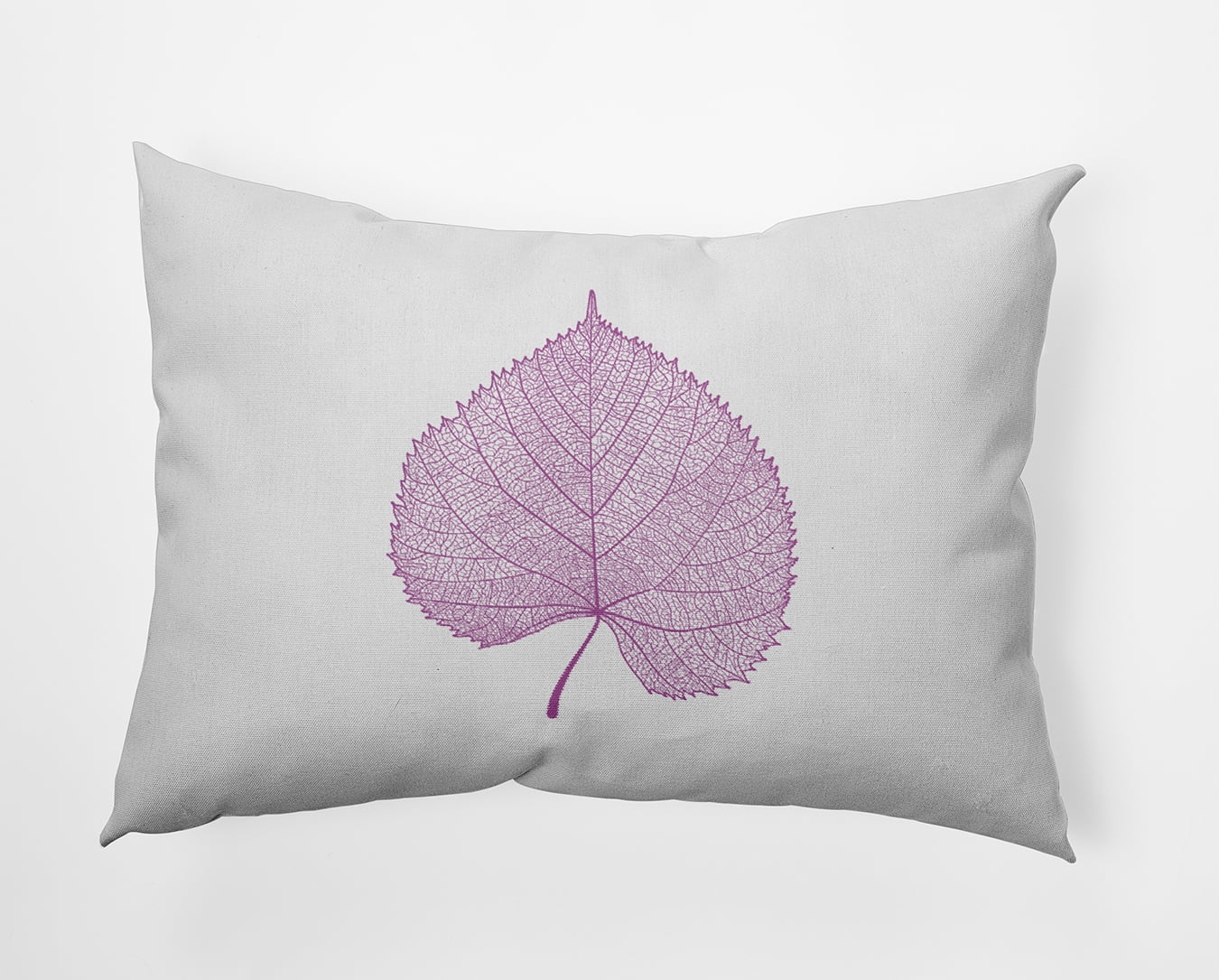 20" x 14" Simply Daisy Leaf Study Polyester Accent Pillow, Orchid Qty 1