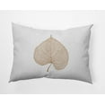 thumbnail image 1 of 20" x 14" Simply Daisy Leaf Study Polyester Indoor/Outdoor Pillow, Caramel Qty 1, 1 of 1