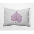 thumbnail image 1 of 20" x 14" Simply Daisy Leaf Study Polyester Indoor/Outdoor Pillow, Orchid Qty 1, 1 of 6