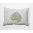 thumbnail image 1 of 20" x 14" Simply Daisy Leaf Study Polyester Indoor/Outdoor Pillow, Scallion Qty 1, 1 of 6
