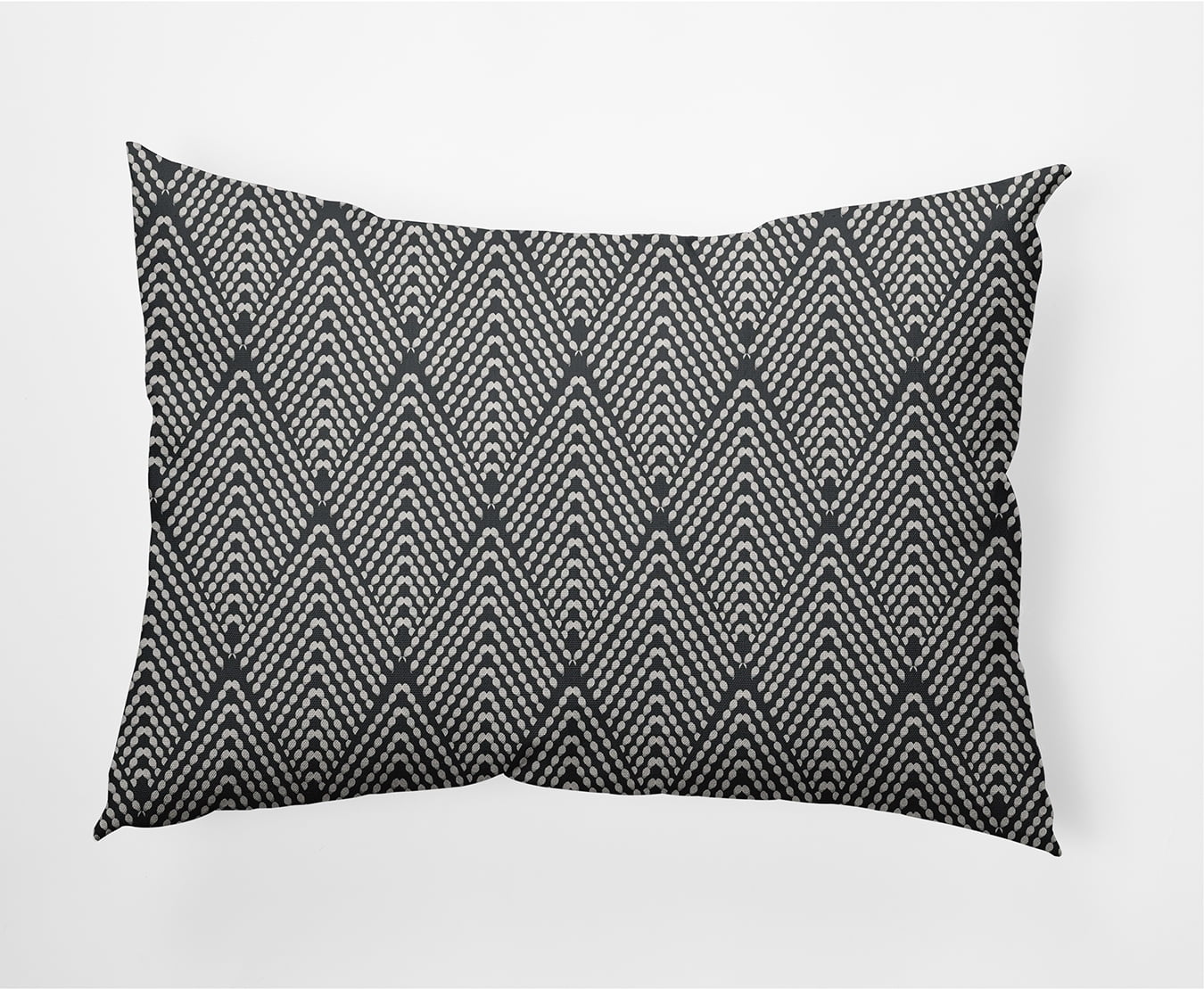 20" x 14" Simply Daisy Lifeflor Diamond Polyester Indoor/Outdoor Pillow, Pepper Qty 1