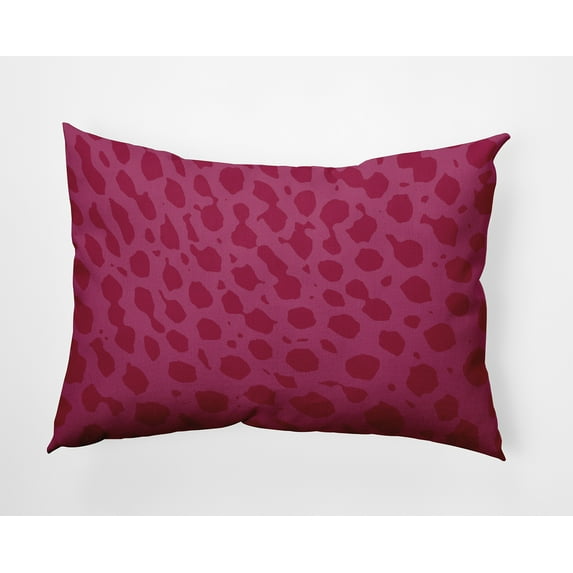 20" x 14" Simply Daisy Lots of Spots Polyester Accent Pillow, Pink Qty 1