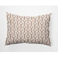 thumbnail image 1 of 20" x 14" Simply Daisy Modern Ginko Polyester Indoor/Outdoor Pillow, Dusty Orange Qty 1, 1 of 1