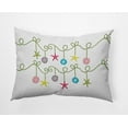 thumbnail image 1 of 20" x 14" Simply Daisy Sea Ornaments Polyester Accent Pillow, Green Qty 1, 1 of 3