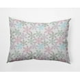 thumbnail image 1 of 20" x 14" Simply Daisy Snow Fall Polyester Indoor/Outdoor Pillow, Pink Icing Qty 1, 1 of 3