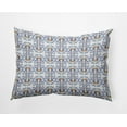 thumbnail image 1 of 20" x 14" Simply Daisy Swirly Polyester Indoor/Outdoor Pillow, Nautical Navy Qty 1, 1 of 3