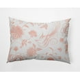 thumbnail image 1 of 20" x 14" Simply Daisy Traditional Bird Floral Polyester Accent Pillow, Blush Qty 1, 1 of 3
