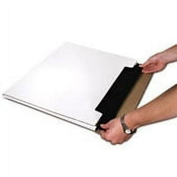 20 x 16 x 1" Jumbo Fold-Over Mailer 20/Case White
