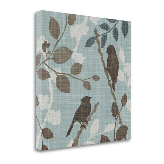 20 x 20 A Sparrows Garden II by Tandi Venter- Print on Canvas Fabric Multi-Color