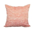 thumbnail image 1 of 20 x 20 Inch Coral Geometric Print Decorative Polyester Throw Pillow with a Linen Texture, 1 of 1