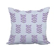 thumbnail image 1 of 20 x 20 Inch Light Blue Floral Print Decorative Polyester Throw Pillow with a Linen Texture, 1 of 1