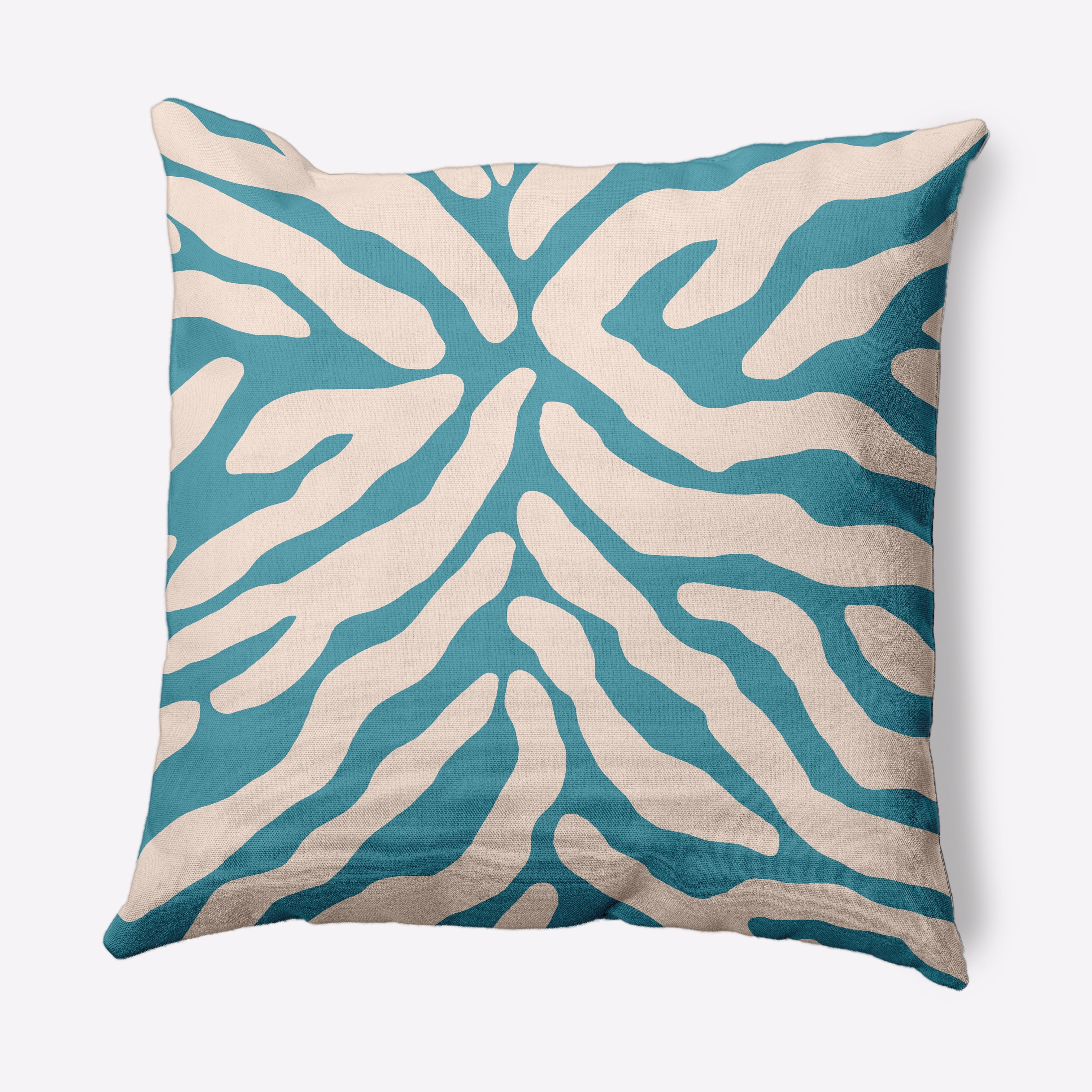 20" x 20" Simply Daisy Animal Stripe Decorative Throw Pillow