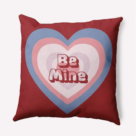 20" x 20" Simply Daisy Be Mine Polyester Indoor/Outdoor Pillow, Buddah Qty 1