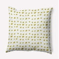thumbnail image 1 of 20" x 20" Simply Daisy Dots Of Spots Polyester Indoor/Outdoor Pillow, Mustard Qty 1, 1 of 3